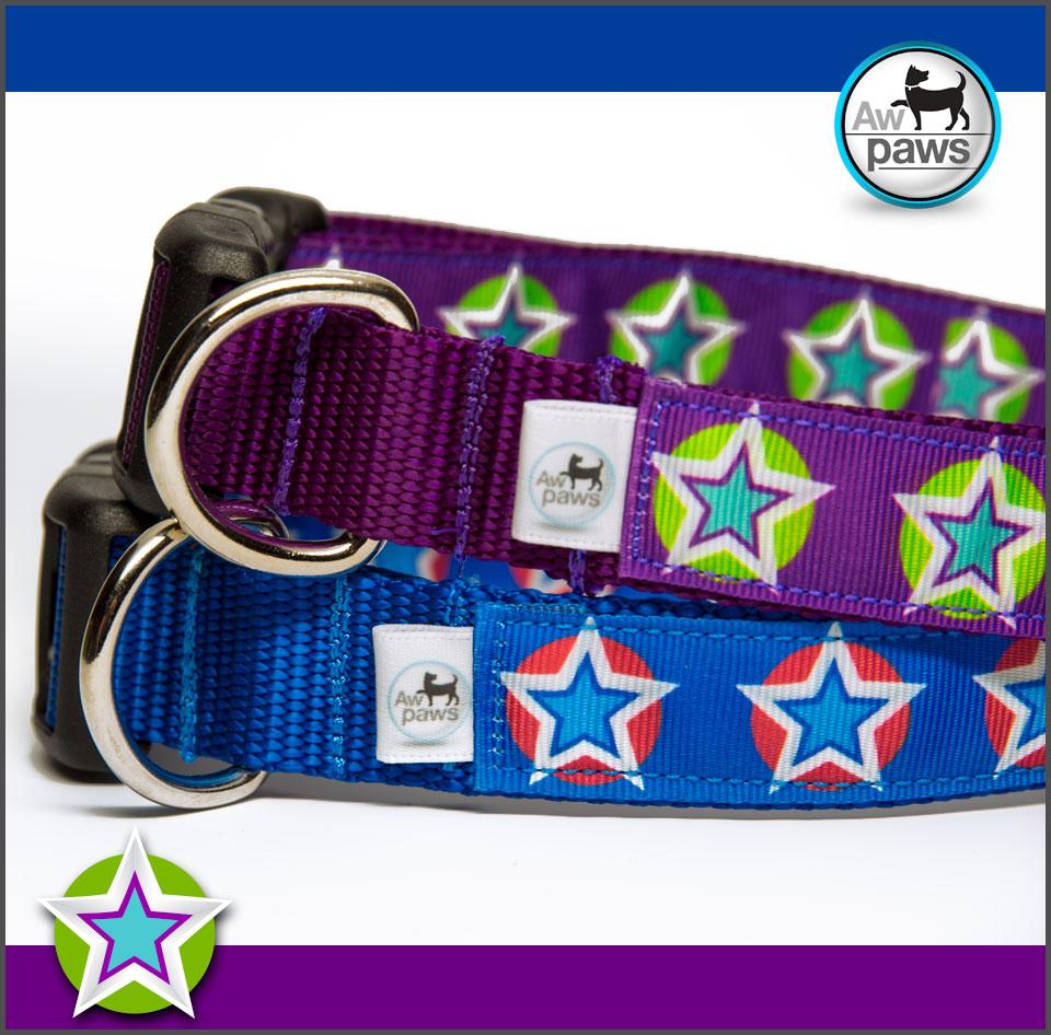 Stars 1 Dog Collar